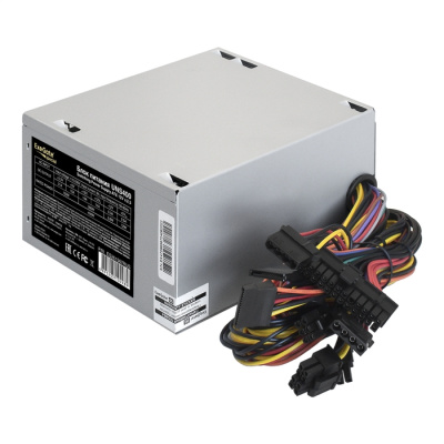 Exegate ES261567RUS-PC ���� ������� 400W ExeGate UNS400 (ATX, PC, 12cm fan, 24pin, 4pin, 3xSATA, 2xIDE, ������ 220V � ���������
