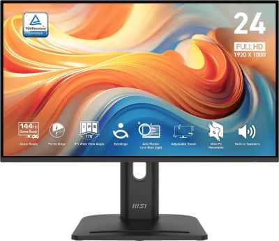 ������� 23.8" MSI PRO MP245PG E14 IPS 1920x1080, 1 ms, 144Hz, Black 9S6-3PE39M-014