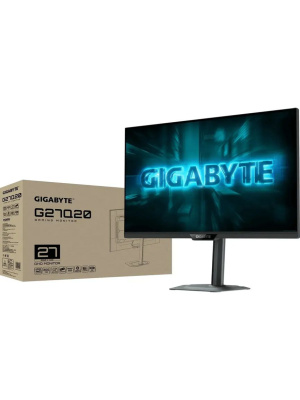 ������� Gigabyte G27Q20 27" ������ IPS LED 16:9 HDMI ����������� HAS Piv 1000:1 350cd 178��/178�� 2560x1440 200Hz DP 2K 5.91��