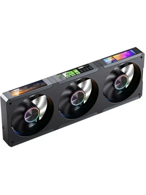 ������� ����������� ���������� JONSBO TF3-360SCB Black (320W, 360mm, LED, Black, ARGB/ Fans: 3x120mm, 62.4CFM, 37.3dBA, 2400RPM/ Pump height 63mm, 30dBA, 2500RPM, Rad thickness 27mm/ S: 1851, 1700, 1200, 115X, 2011, 1366, AM5, AM4)