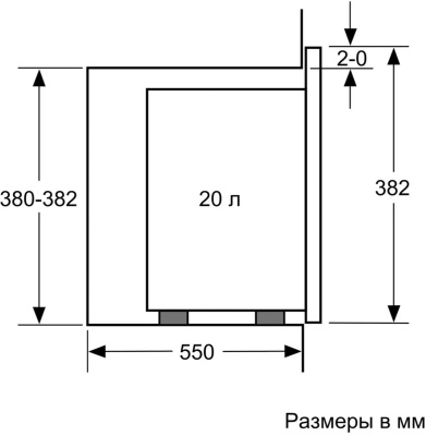 ������������ ������������� ���� BOSCH BFL524MS0