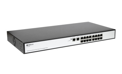 ������������� PoE-���������� ORIGO OS1218P/190W/A1A, 16x100Base-TX PoE, 2x1000Base-T, PoE Budget 190W, Long-range PoE up to 250m, 19" w/brackets