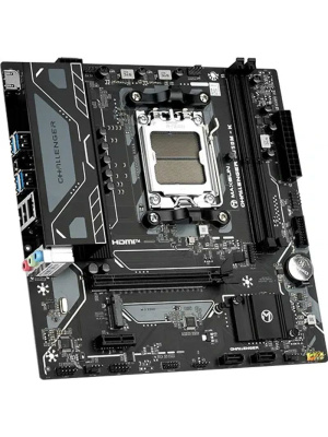 ����������� ����� Maxsun MS-Challenger B850M-K B850, AM5, 2*DDR5, 1*PCIEx16, 1*PCIEx1, 1*M.2, 6*USB3.2Gen1, 4*USB2.0, 2*SATA3.0, 1G, HDMI, M-ATX, RTL