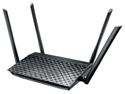 ������ ASUS RT-AC1200 802.11ac 2.4/5��� 1167Mbps 4xLAN USB