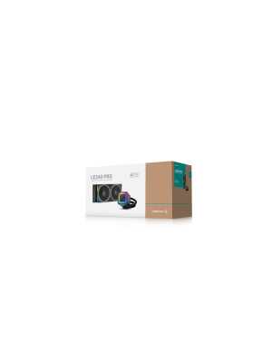 �������� �������� ���������� DEEPCOOL LE240 PRO LGA1851/1700/1200/115X/AM5/AM4 (TDP 250W, ARGB Lighting, Anti-Leak edition, PWM, DUAL FAN) RET