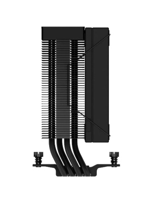 ����� XASTRA AR400 ARGB BK LGA1851/1700/1200/115X/AM5/AM4 (TDP 220W, 4 ����.������ , PWM FAN ARGB 120mm , top cover with ARGB led,  black heatsink ) RET