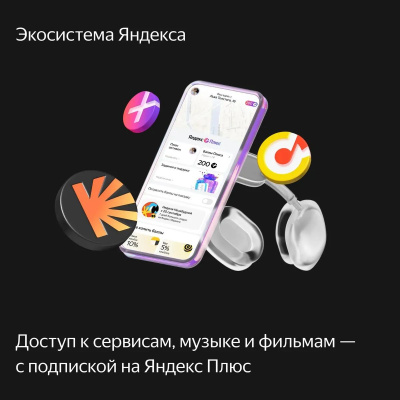 ����� ������� Yandex ������� ���� Zigbee ����� ��������� 65W 1.0 BT/Wi-Fi 10 � (YNDX-00053TRQ)
