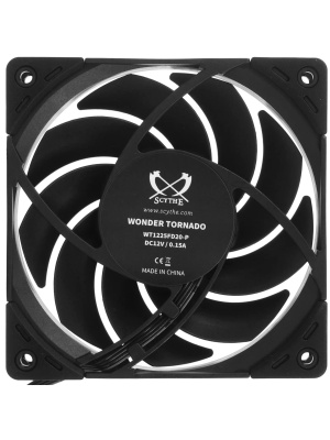 ����� ��� ������� Scythe Wonder Tornado 120 (120x120x26mm, 4-pin PWM, 60.29CFM, 26.88dBA, 2000RPM, Black)