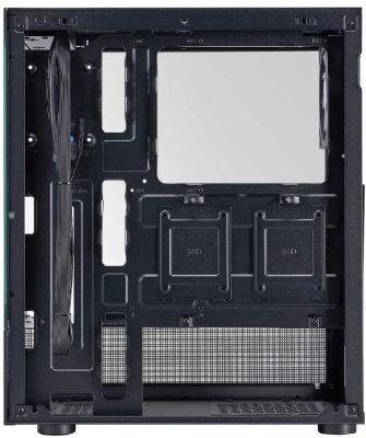 ������ 1STPLAYER MIKU Mi7-A ARGB Black Mi7-A-BK-2FC7R-1FC7