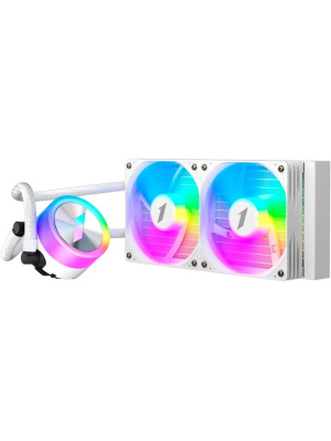 ������� �������� ���������� 1STPLAYER TS1 240 White / 2x120mm, ARGB, 250W TDP / TS1-240-WH