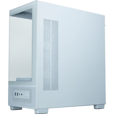 ������ XASTRA Q500 6ARGB-C10-UC White ATX/Aquarium/Screewless/ 6x120mm ARGB PWM FM fans/Argb+PWM HUB 10port/ Type-C/ Q500-6FM12A-C10-UC-WH