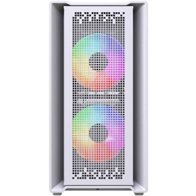 ������ Powercase Mistral SM04 ARGB, Tempered Glass, Front Nylon Filter, 3x120mm ARGB PWM fans, �����, mATX  (CMMSM04W-A3)