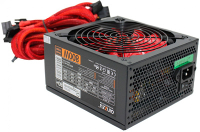 ���� ������� Ginzzu PC800 80+ black