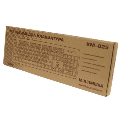 �����������-���������� Dialog Multimedia KM-025U Black-Blue