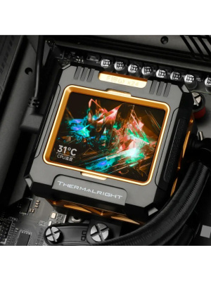 ������� �������� ���������� Thermalright Frozen Warframe 420 Black ARGB / 3x140mm ARGB PWM Fans / TRFW420AB