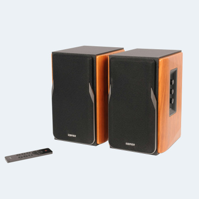 ������� Edifier R1380DB Brown, ������, ������������ ������� 2.0, Bluetooth 5.1, ��������(RMS): 42 ��