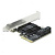  ���������� PCI-Ex4 v3.0 ORIENT J585S5, SATA3.0 6Gb/s, 5-port int, JMicron JMB585 chipset, oem