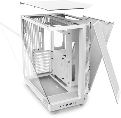 ������ �� ��� ����� ������� NZXT H6 Flow RGB White