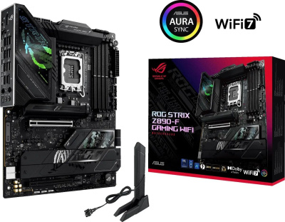 ����������� ����� Asus ROG STRIX Z890-F GAMING WIFI , Socket-1851, Intel Z890, ATX, Ret 90MB1I40-M0EAY0