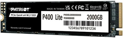 ���������� SSD Patriot PCIe 4.0 x4 2TB P400LP2KGM28H P400 M.2 2280