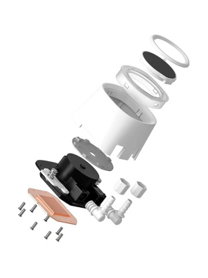 �������� �������� ���������� ID-COOLING FX240 TD WHITE LGA1851/1700/1200/115X/AM4/AM5 (TDP 300W, ARGB FAN and PUMP, PWM, DUAL FAN 120mm, �����) RET