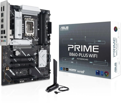 ����������� ����� Asus PRIME B860-PLUS WIFI, Socket-1851, Intel B860, ATX, Ret 90MB1K50-M0EAY0