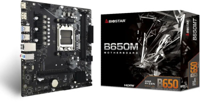 ����������� ����� Biostar B650MT, SocketAM5, AMD B650, mATX, Ret