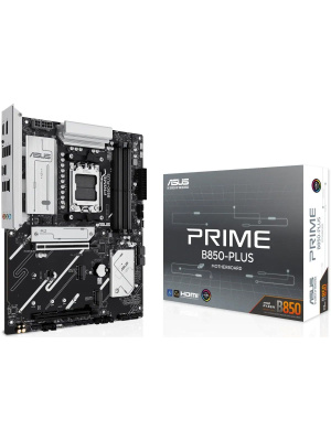 ����������� ����� ASUS PRIME B850-PLUS, AM5, B850, 4*DDR5, 4*SATA, 3*M.2, 5*USB 3.2, 2*USB 2.0, Type-C, 5*PCIx16, DP+HDMI, ATX