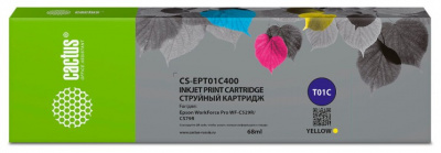 �������� �������� Cactus CS-EPT01C400 T01C ������ (68��) ��� Epson WF Pro WF-C529RDTW/C579RD2TWF/C579RDTWF Pro