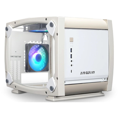 ������ InWin Explorer Bone White ��� �� , Mini-Tower, White (IW-CS-EXPLORER-BWHI)