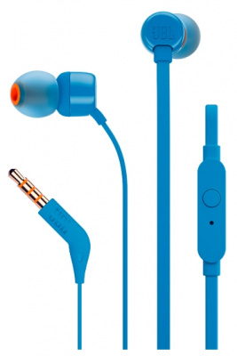 JBL T110 Blue, ��������� � ����������-����������, ���� �����
