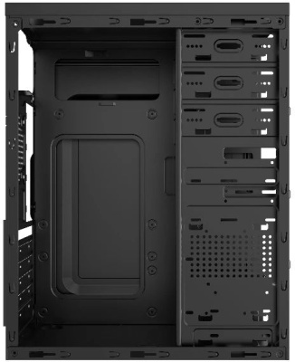 ������ �� Foxline FZ-031, ��� ��, Midi-Tower, Black