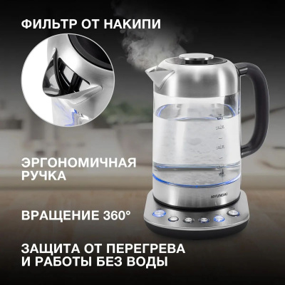 ������ ������������� Hyundai HYK-G8407 1.8�. 2200�� ������/���������� ������: ������