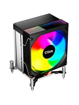 ����� ��� ���������� CBR CBR-CC-3160-RGB-PWM, Al+Cu, 3 heat pipes, TDP 160W, 90mm Fan, 2600RPM, HB, RGB, PWM, 32db
