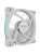 ���������� Powercase (M55-12W ARGB) White 120x120x25�� (PWM, 4pin PWM (M+F)+ 3pin ARGB (M+F), 600-1800�10% ��/���) Bulk
