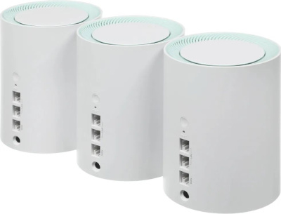 ��������� Mesh ������ CUDY M1500(3-Pack), Wi-Fi 6, AX1500, 2.4/5���, �����
