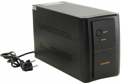 ��� ExeGate SpecialPro UNB-2200.LED.AVR.EURO.RJ.USB (2200VA/1300W, LED, AVR, 4 �����������, RJ45/11, USB, Black) EP285527RUS