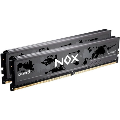 ����������� ������ Apacer DDR5 DIMM 5200-40 2048x8 32GB 1.25V OC NOX DDR5 w/HS RP-K2 AH5U32G52C522MBAA-2