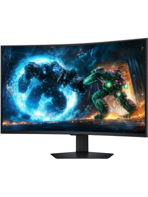 ������� Samsung 37" Odyssey G7 G75F S37FG756EI Curved (VA 16:9 3840x2160x165Hz 1ms 350cd 3000:1 178/178 1,07B DP; HDMIx2 USB3.2x3 HAS Tilt Swiv VESA Black