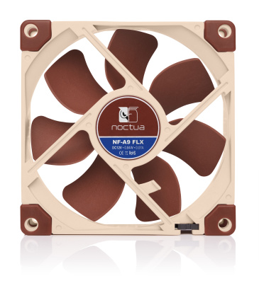 Noctua NF-A9 FLX (NF-A9 FLX) - 92mm 1 �e�������� ��� �������, 1600 ��/���, 17.1 ��, 3-pin