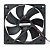���������� ��� ������� Gembird D8025SM-4 80x80x25, ������, 4 pin, ������ 30 ��