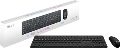 ���������� + ���� MSI FORGE K200 W COMBO MS-8ZA4 ����:������ ����:������ ������������ (S11-43RU304-Y92)
