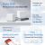 MERCUSYS Halo H30(2-pack) AC1200 Домашняя Mesh Wi-Fi система MERCUSYS Halo H30(2-pack) AC1200 Домашняя Mesh Wi-Fi система