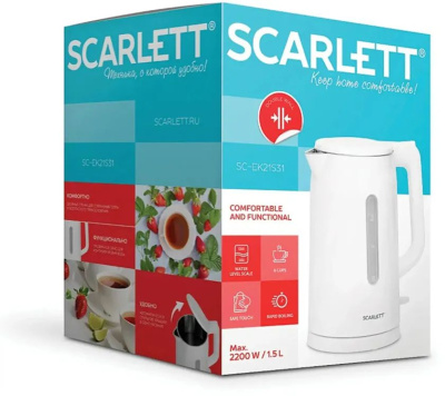 ������ ������������� Scarlett SC-EK21S31 1.5�. 2200�� ����� ������: �������