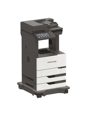 ��� Pantum BM7800FDN, Mono laser, A4, 52 ppm (max 300000 p/mon), 1.2 GHz, 1200x1200 dpi, 2048 MB RAM, Duplex, paper tray 2*550 pages, USB, LAN, start. cartridge 11000 pages