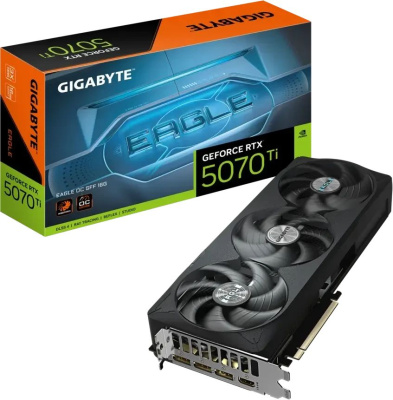 ���������� Gigabyte NVIDIA GeForce RTX 5070 Ti Eagle OC SFF 16Gb (GV-N507TEAGLE OC-16GD 1.0) Ret
