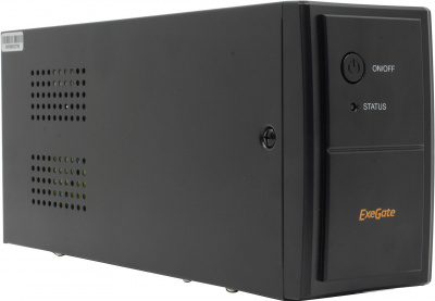 ��� ExeGate Power Back BNB-850.LED.AVR.EURO.RJ  850VA/480W, Black