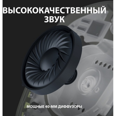 ������������ ��������� Logitech G435 LightSpeed White (981-001077)