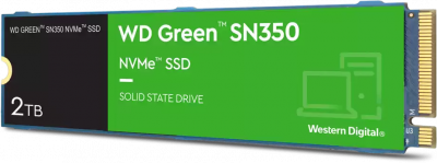 ���������� SSD 2Tb WD Green SN350 (WDS200T3G0C)