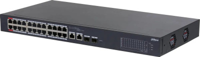 ���������� Dahua DH-CS4226-24ET-375 2x�����(1000BASE-T/SFP) �����������